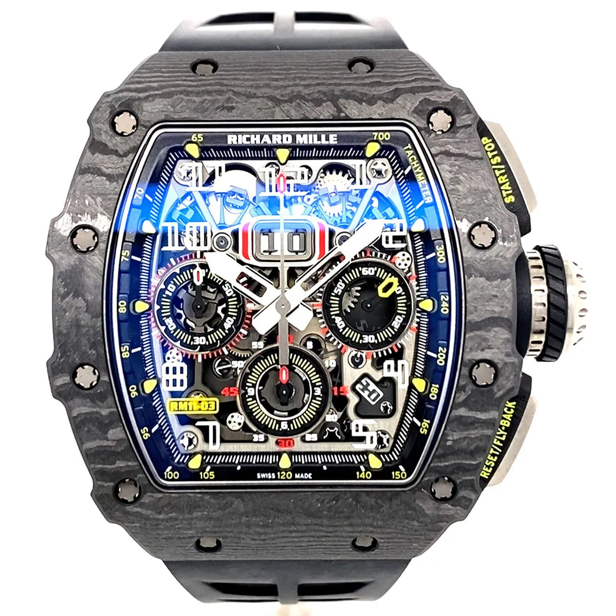 Richard Mille Men’s RM 35-02 Rafael Nadal Red Quartz TPT Watch