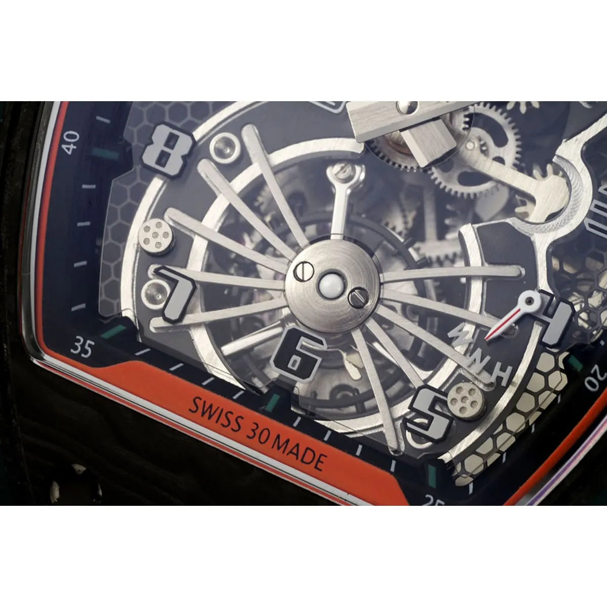 Richard Mille Men’s RM 21-02 Aerodyne Green Carbon TPT Watch