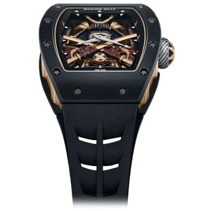 Richard Mille Men’s RM 47 Samurai Limited Edition Carbon TPT & Rose Gold Watch