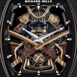 Richard Mille Men’s RM 47 Samurai Limited Edition Carbon TPT & Rose Gold Watch