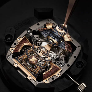 Richard Mille Men’s RM 47 Samurai Limited Edition Carbon TPT & Rose Gold Watch