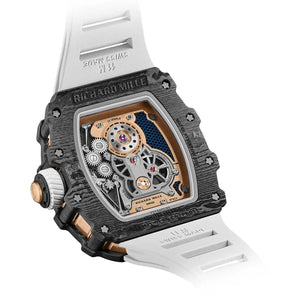 Richard Mille Men’s RM 21-01 Limited Edition Carbon TPT & Rose Gold Watch