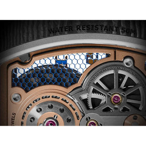 Richard Mille Men’s RM 21-01 Limited Edition Carbon TPT & Rose Gold Watch