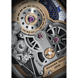 Richard Mille Men’s RM 21-01 Limited Edition Carbon TPT & Rose Gold Watch