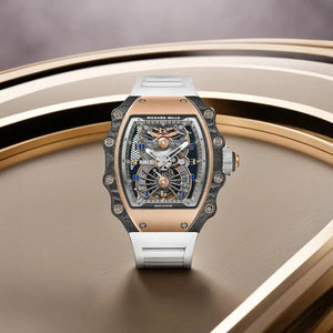 Richard Mille Men’s RM 21-01 Limited Edition Carbon TPT & Rose Gold Watch