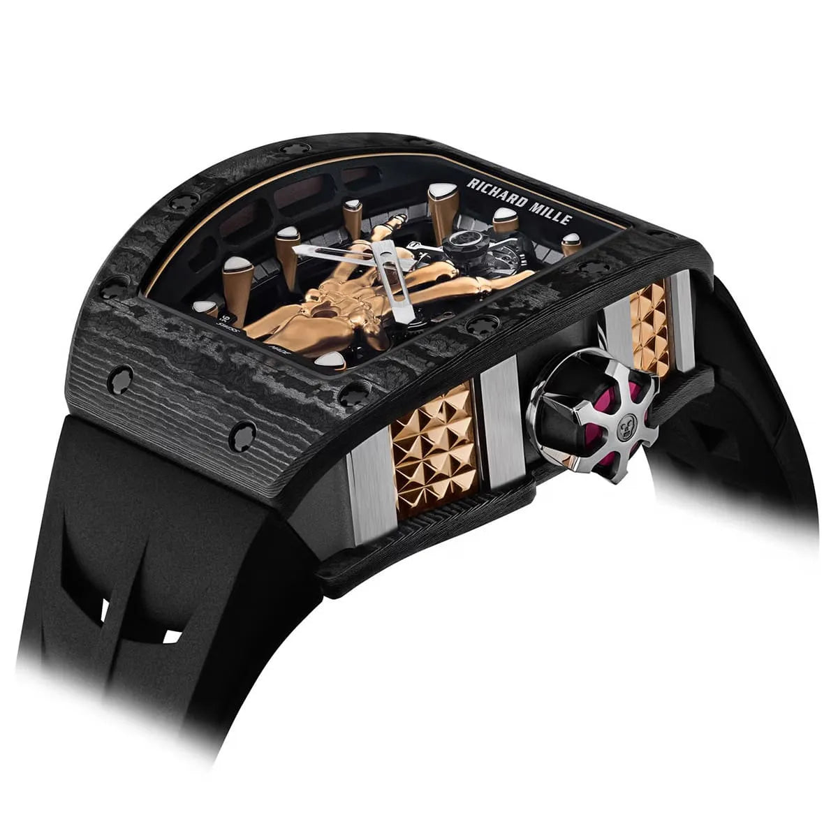 Richard Mille Men’s RM 66 Carbon TPT Flying Tourbillon “Flying Fingers” Watch