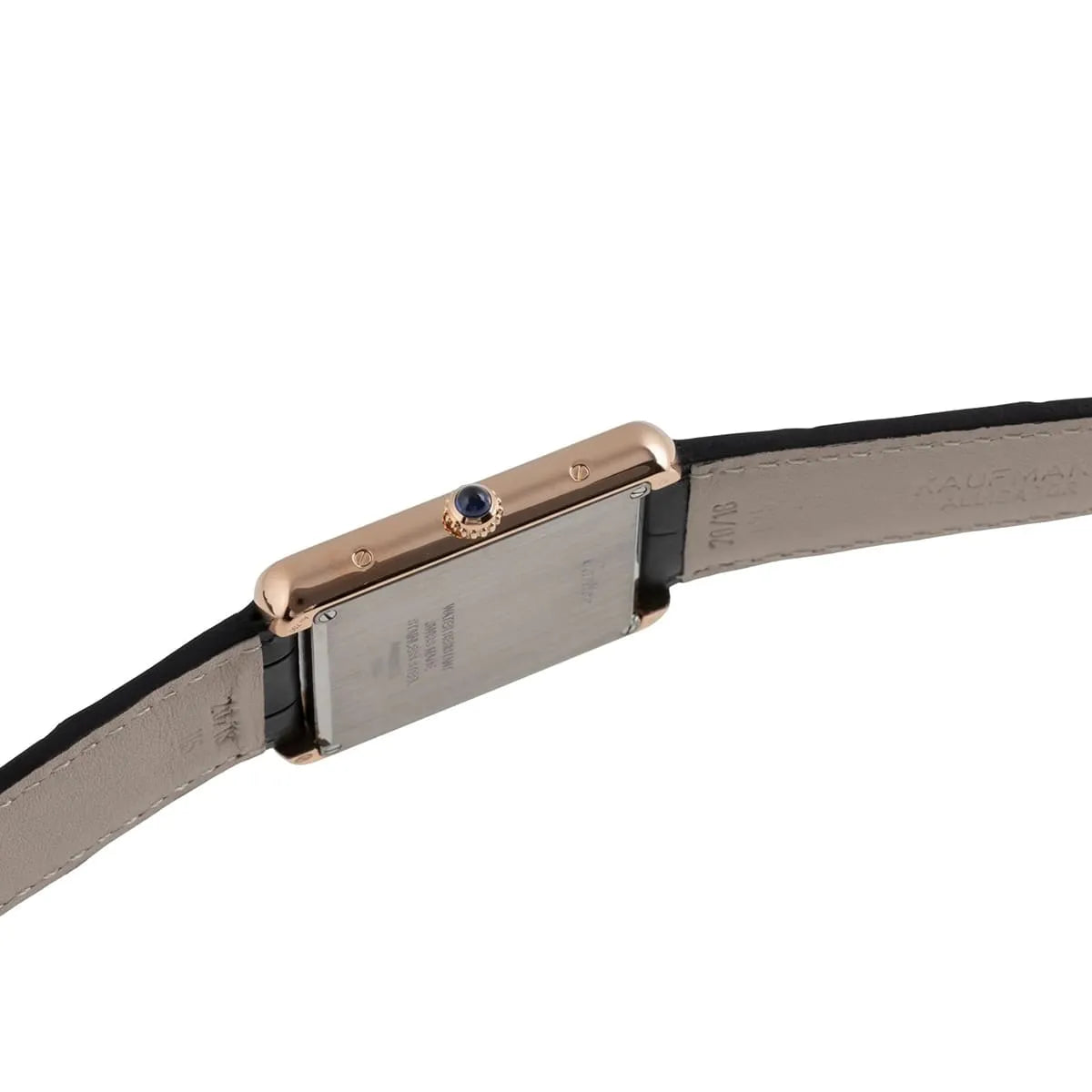 Cartier Men’s Rose Gold-Tone Rectangular Watch