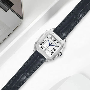 Cartier Men’s White Dial Square Watch