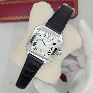 Cartier Men’s White Dial Square Watch