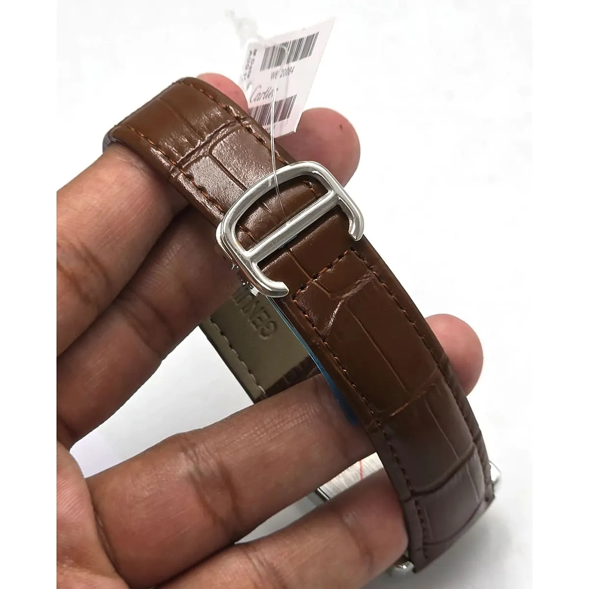 Cartier Men’s Rectangular Roman Numeral Watch