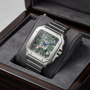 Cartier Men’s Santos Automatic White Dial Watch