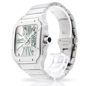 Cartier Men’s Santos Automatic White Dial Watch