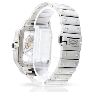 Cartier Men’s Santos Automatic White Dial Watch
