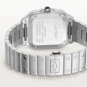 Cartier Men’s Santos Automatic Black Dial Watch