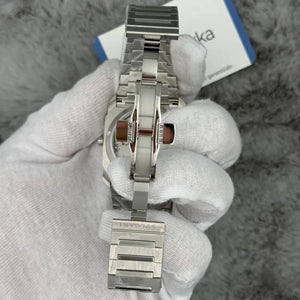 Bvlgari Men’s Octo Silver Dial Open-Heart Watch