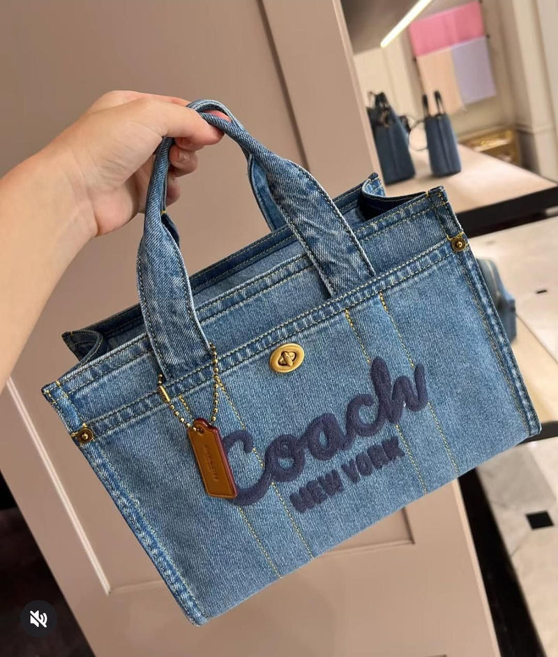 COACH Cargo Tote Handbag Shoulder