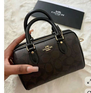 Mini Rowan Crossbody Bag In Signature Canvas