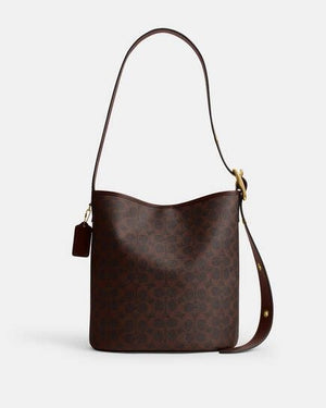 Bleecker Bucket Bag In Signature Canvas