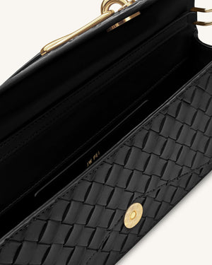 JW PEI Celeste Woven Textured Envelope Top Handle Bag