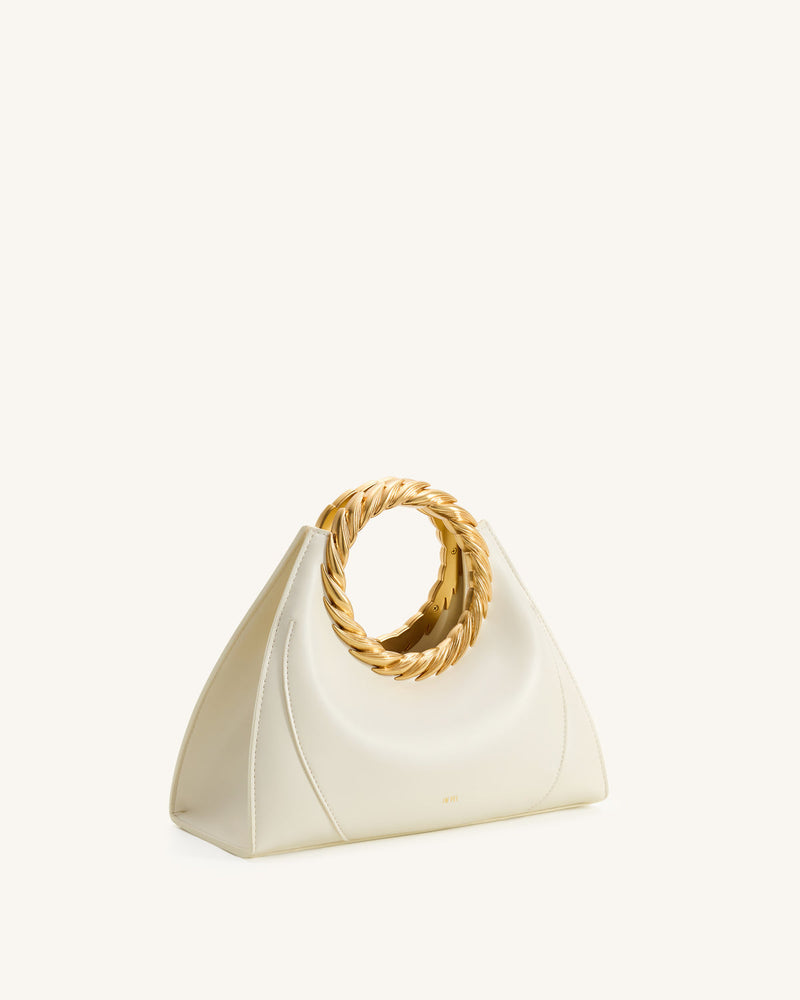 JW Pei Amiya Leaf Handle Sculpture Bag
