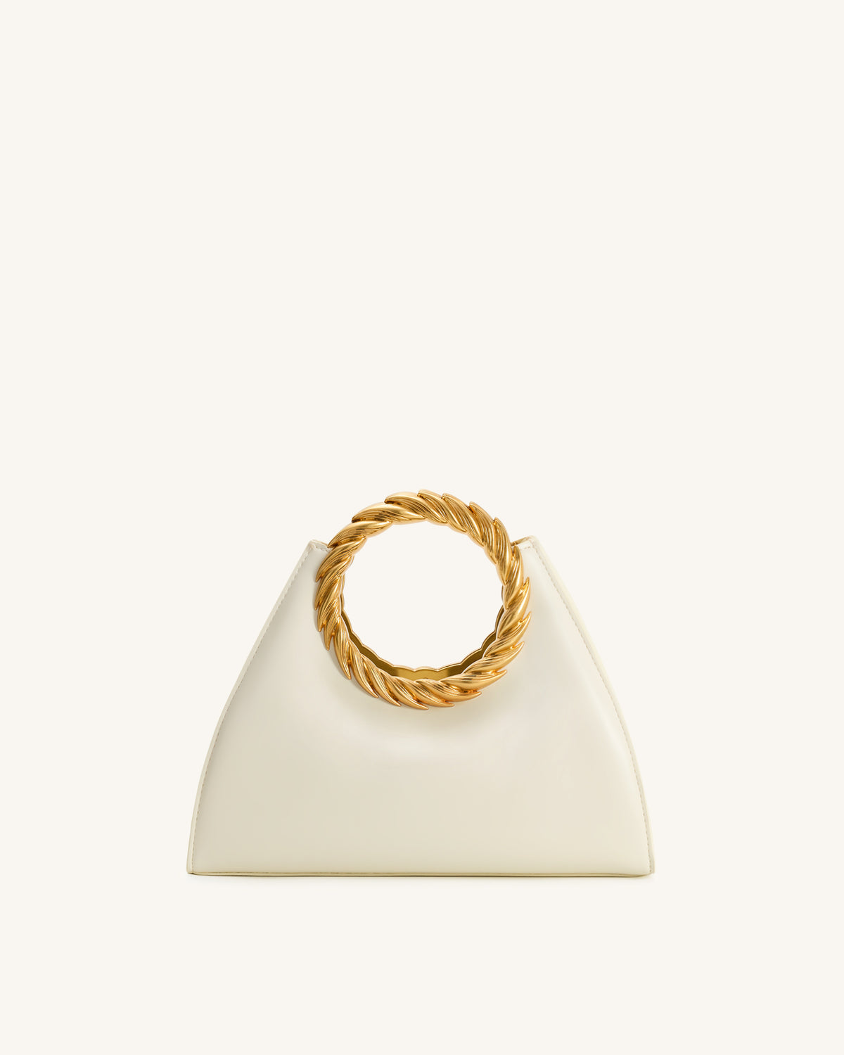 JW Pei Amiya Leaf Handle Sculpture Bag
