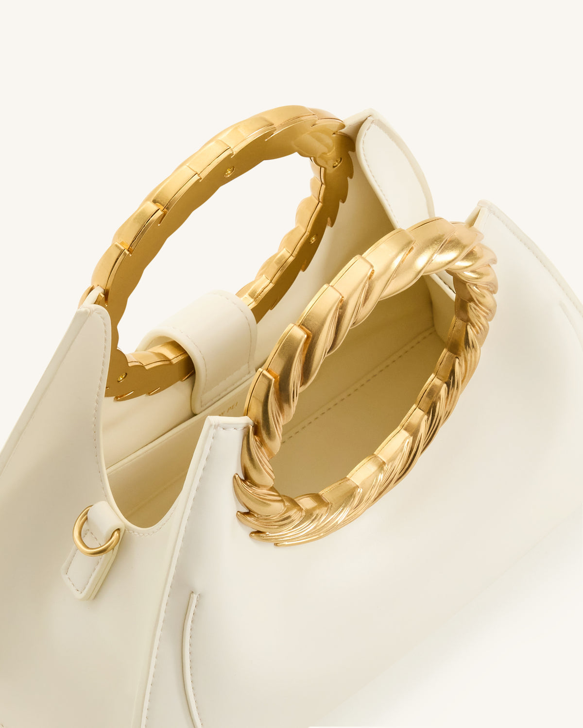 JW Pei Amiya Leaf Handle Sculpture Bag