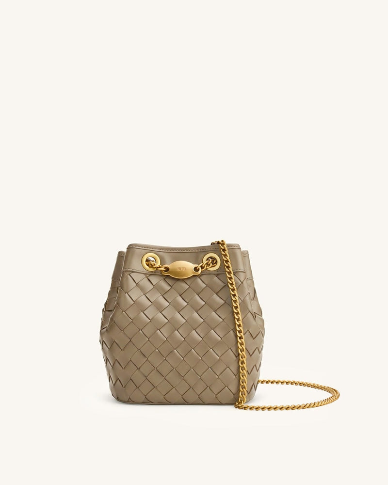 JW PEI Yara handwoven Bucket Bag