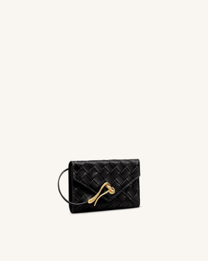 JW PEI Celeste Woven Textured Envelope Wallet