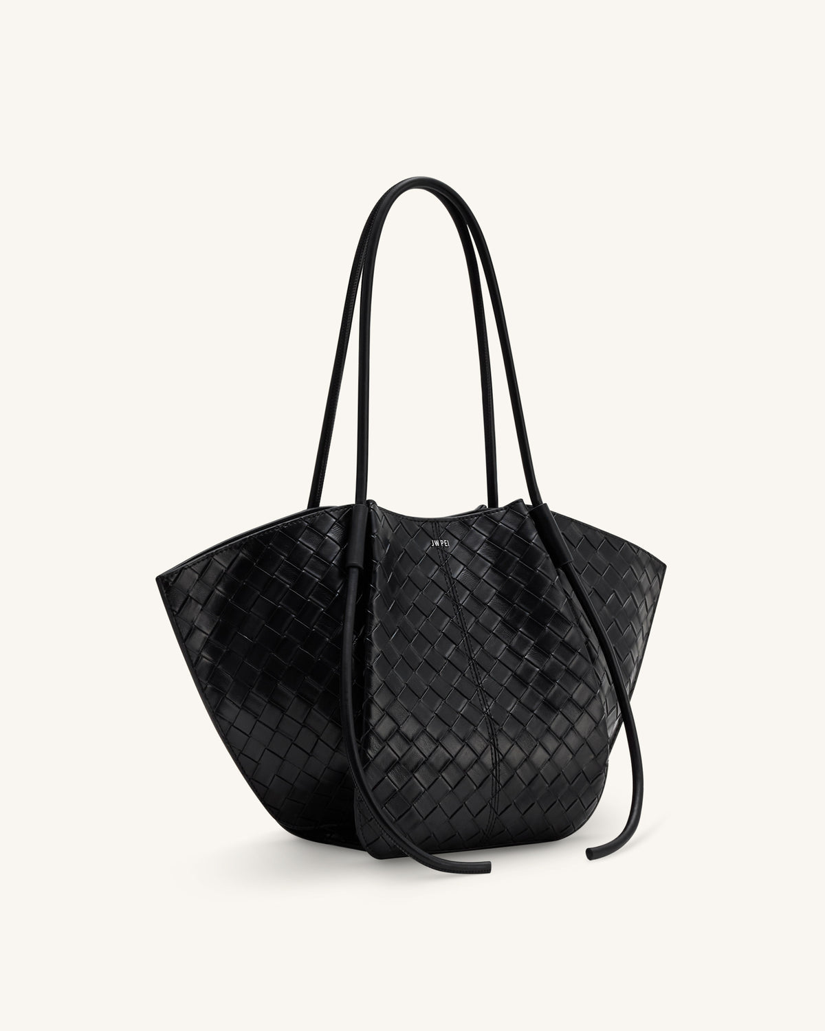 JW PEI Nala Wide Weave Texture Tote Bag