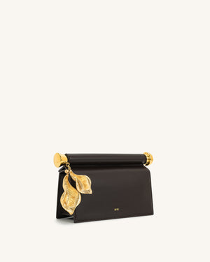 JW PEI Holly Metal Pendant Embellished Clutch