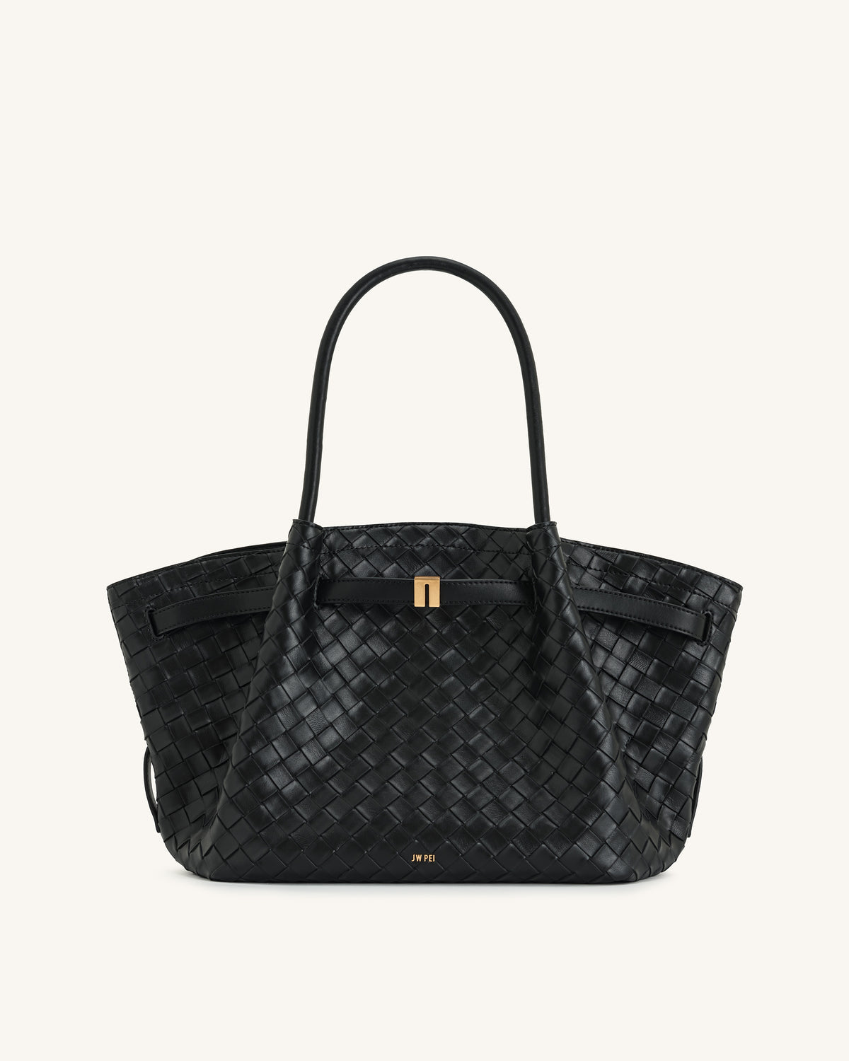 JW PEI Hana Medium Weave Texture Tote Bag