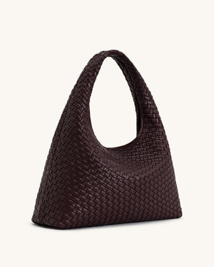 JW PEI Iaura Woven Shoulder Bag