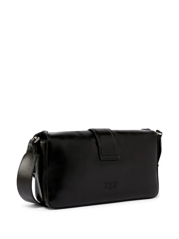 Pinko Love Bag Slouchy soft shoulder bag with fringing