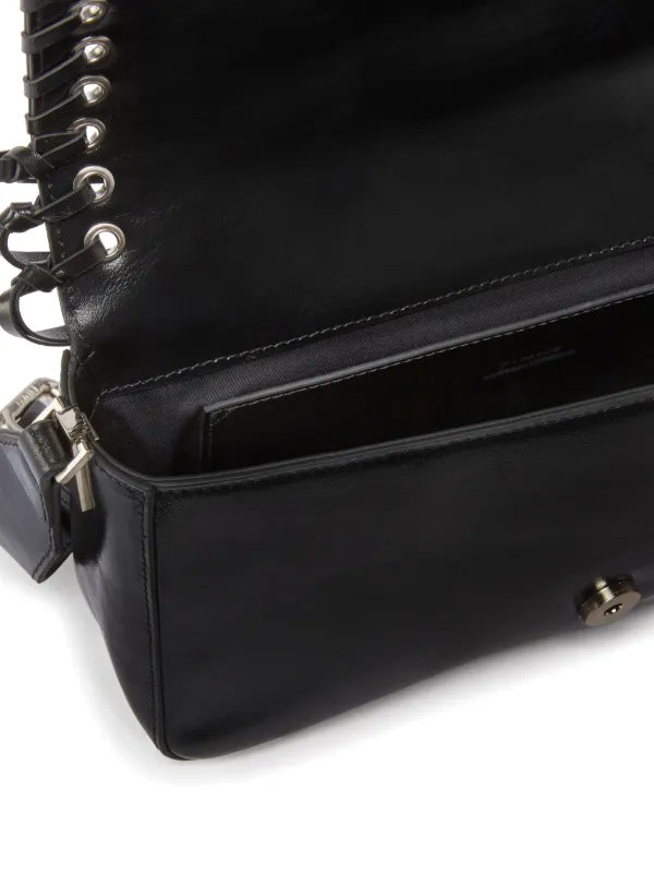 Pinko Love Bag Slouchy soft shoulder bag with fringing