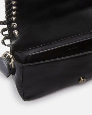Pinko Love Bag Slouchy soft shoulder bag with fringing