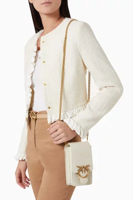 Pinko Love One Smart Phone Bag in Leather