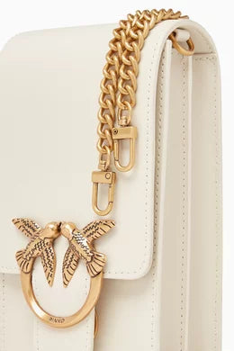 Pinko Love One Smart Phone Bag in Leather