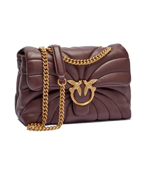 PINKO Leather shoulder bag LOVE PUFF CLASSIC CL