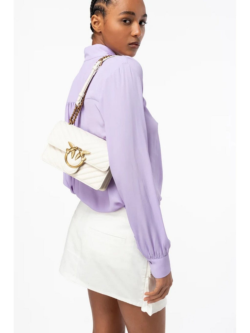 PINKO Icon Love Mini Bag with V Lining
