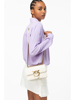 PINKO Icon Love Mini Bag with V Lining