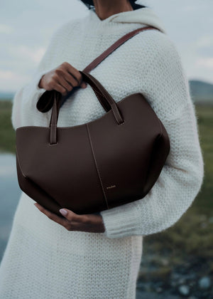 Polène Cyme Mini Edition Textured Ebony