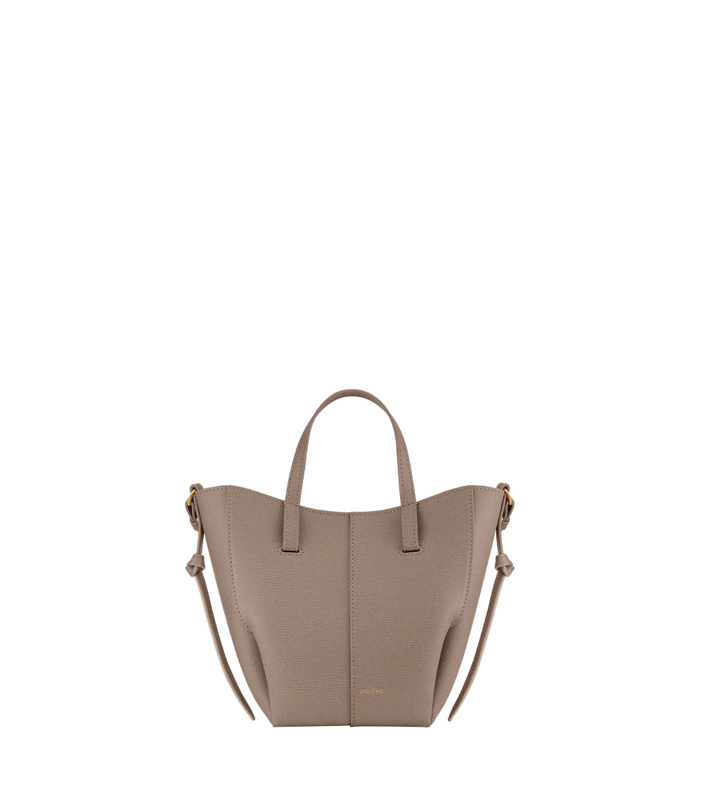 Polene Cyme Tote Nano EDITION TEXTURED TAUPE