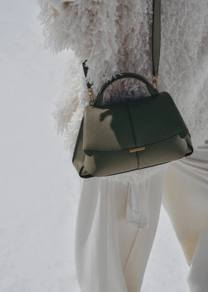 Polène Mokki Mini Edition Textured Smoky Green