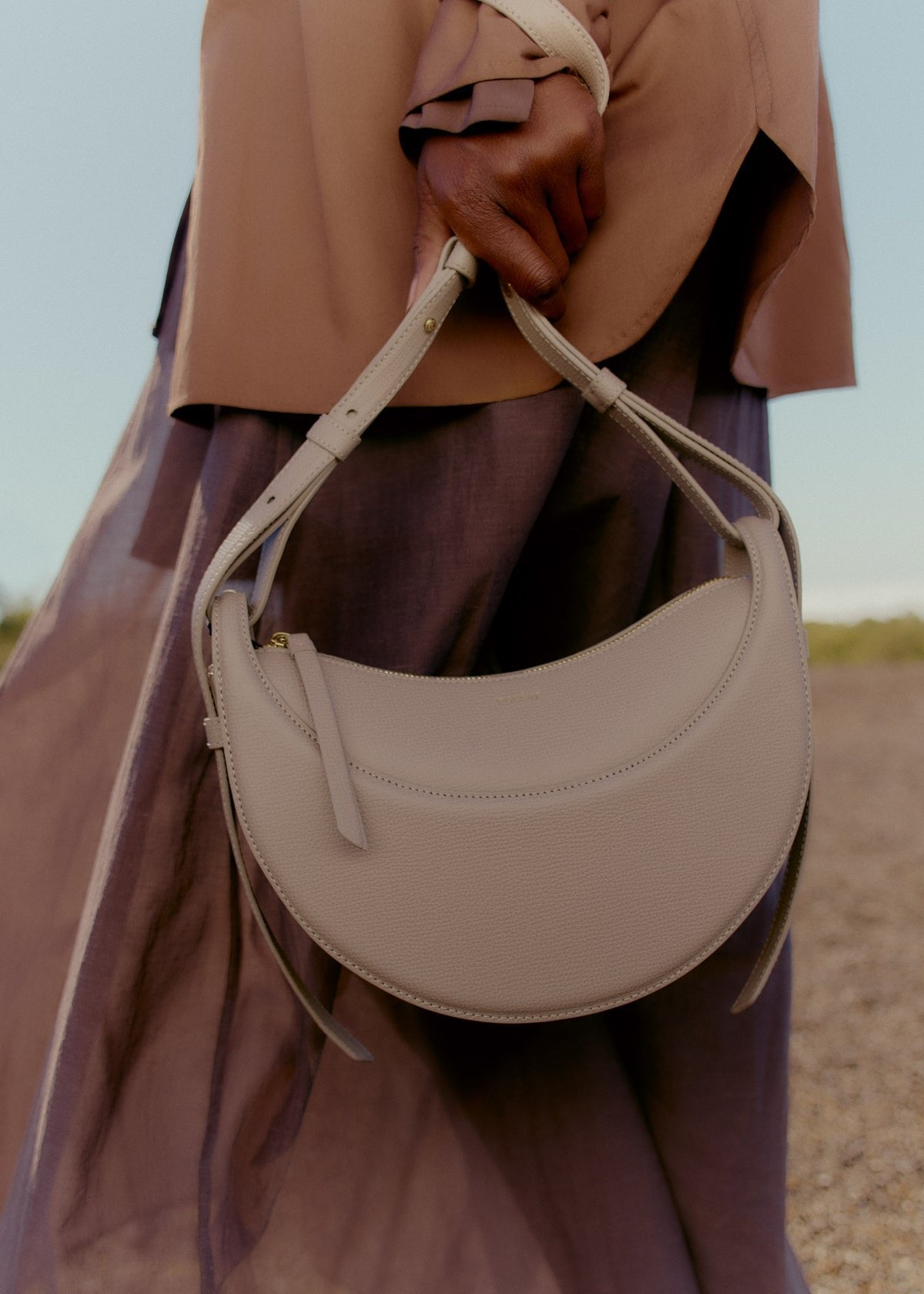 Polène Numéro Dix Edition Textured Taupe