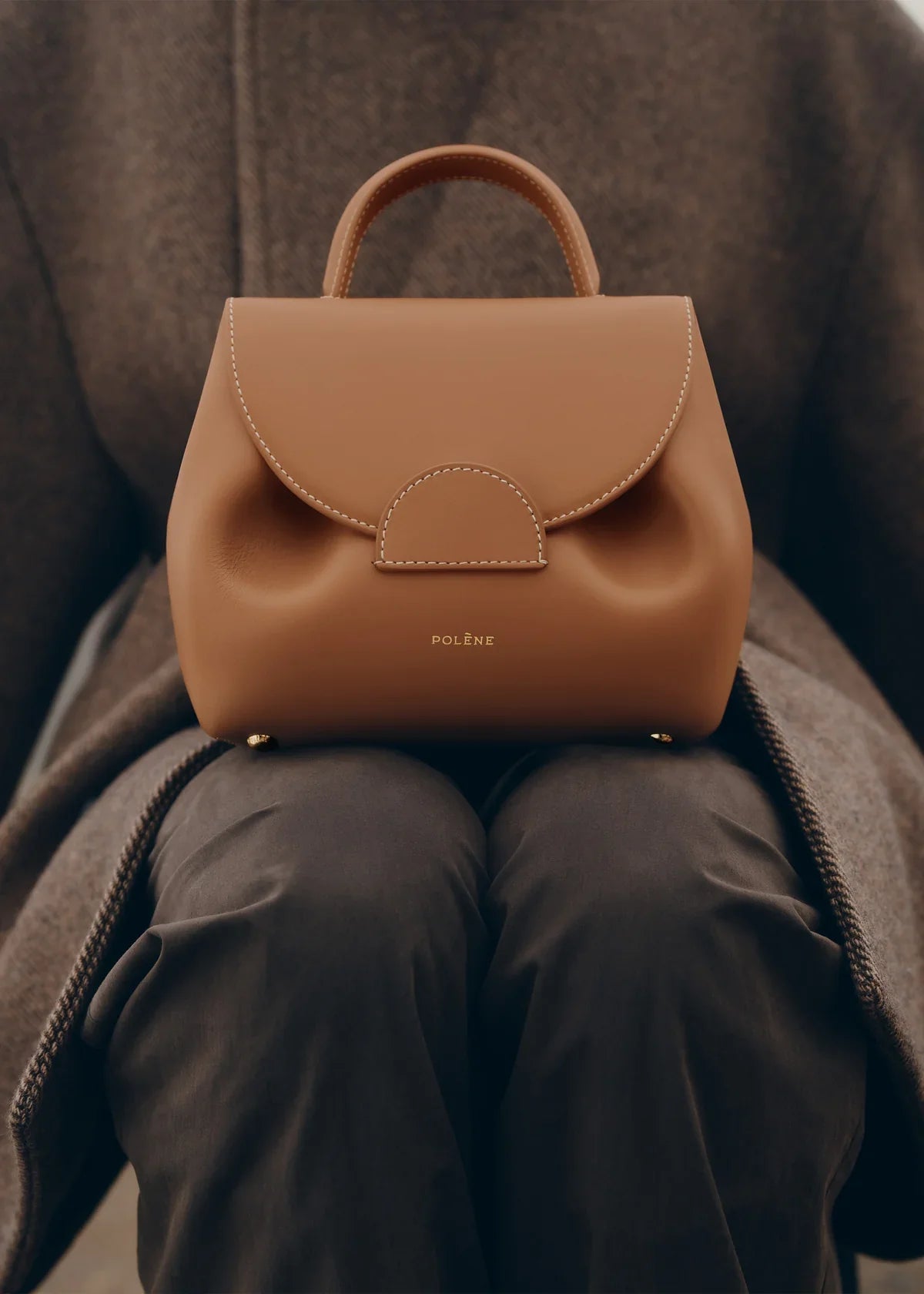 Polène Numéro Un Nano Edition Smooth Camel