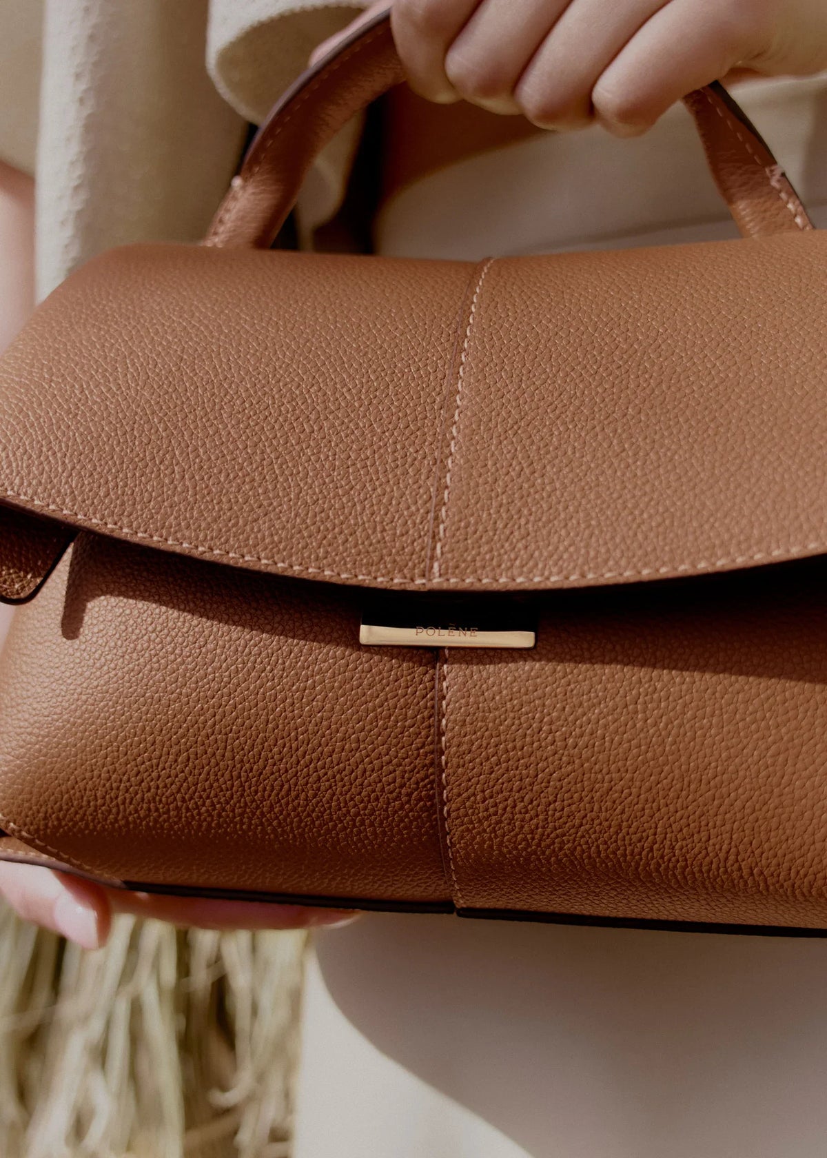 Polène Mokki Mini Edition Textured Camel