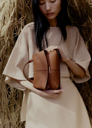Polène Mokki Mini Edition Textured Camel