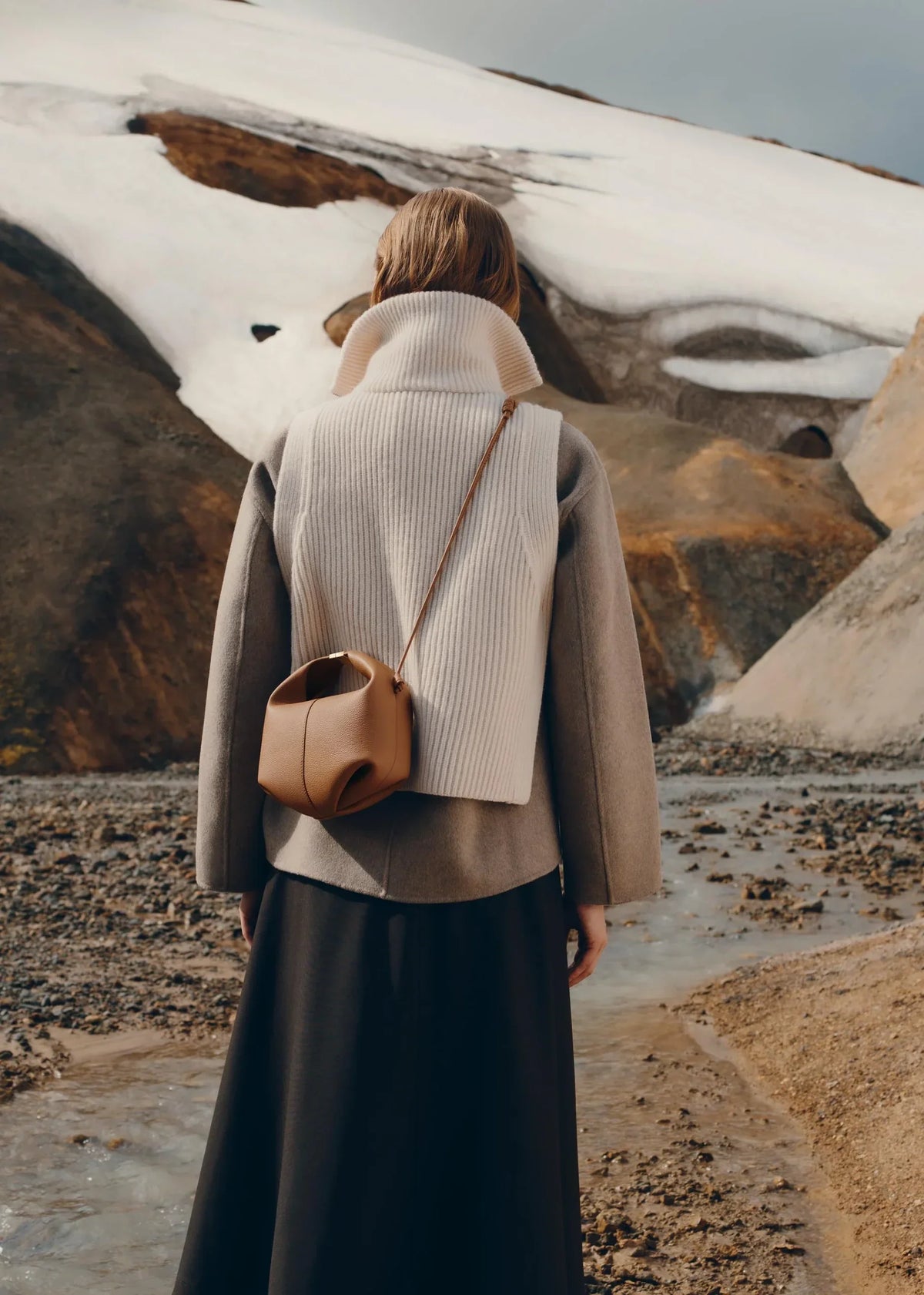 Polène Béri Edition Textured Camel