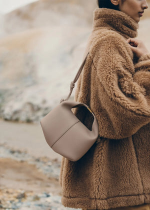Polène Béri Edition Textured Taupe