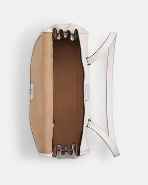 Coach Bridget Flap Shoulder Bag in white